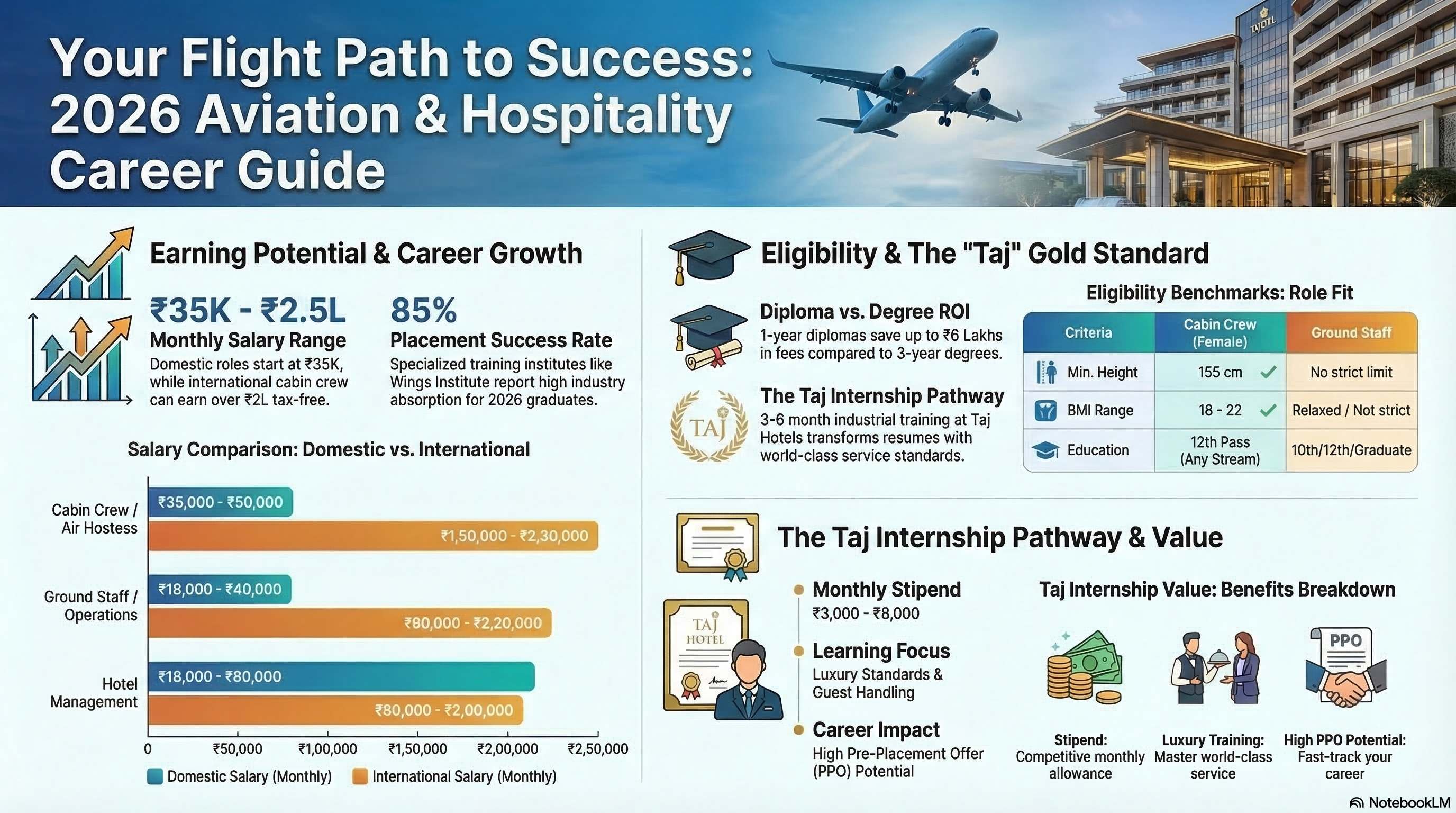 Hotel Management Internship in Taj Hotels 2026: Complete Application & Experience Guide - Wings Institute Hotel Mgmt guide